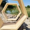 ESTANTERIA HEXAGONAL 7