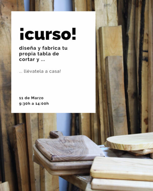 Diseña y fabrica tu propia tabla de cortar