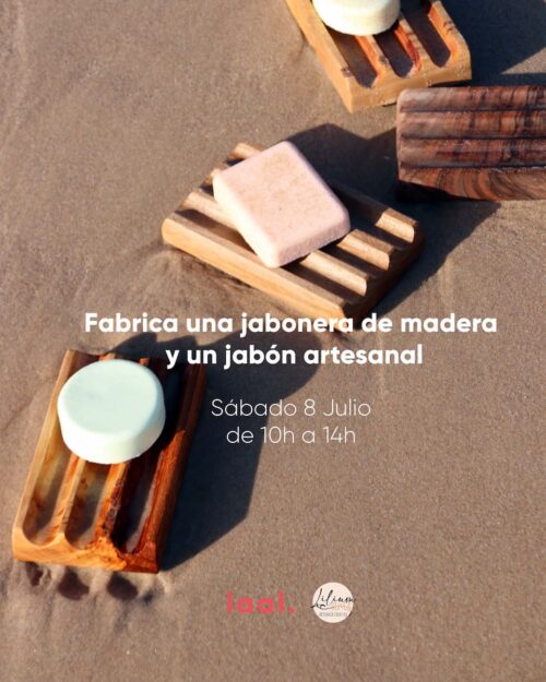 Fabrica una jabonera de madera y un jabón artesanal
