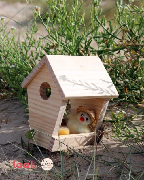 Alternative view of Fabrica una casita para pájaros y crea tus propios pajaritos de lana